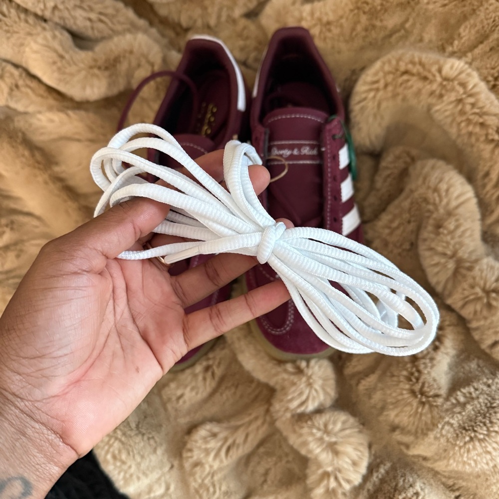 Adidas Maroon “Sporty & Rich” Hanball Spezials - Picture 6 of 6
